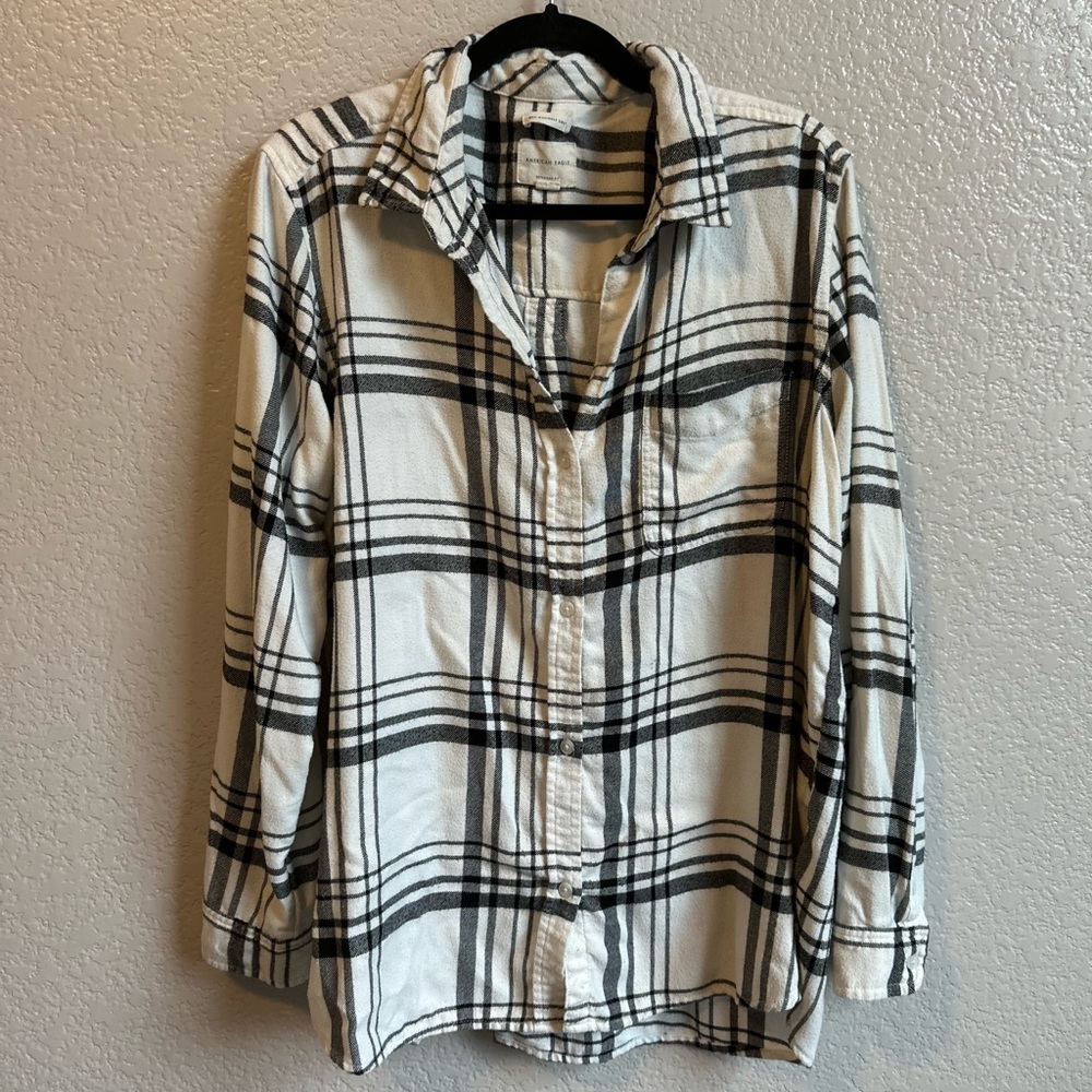 American Eagle soft boyfriend fit flannel